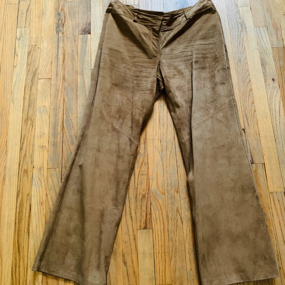 Ann Taylor Loft Suede Pants, 14